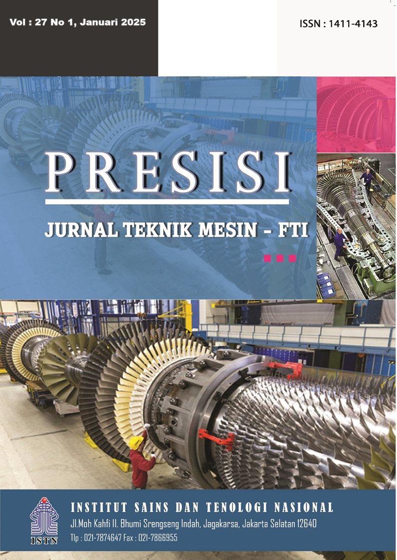 					Lihat Vol 27 No 1 (2025): JURNAL TEKNIK MESIN
				