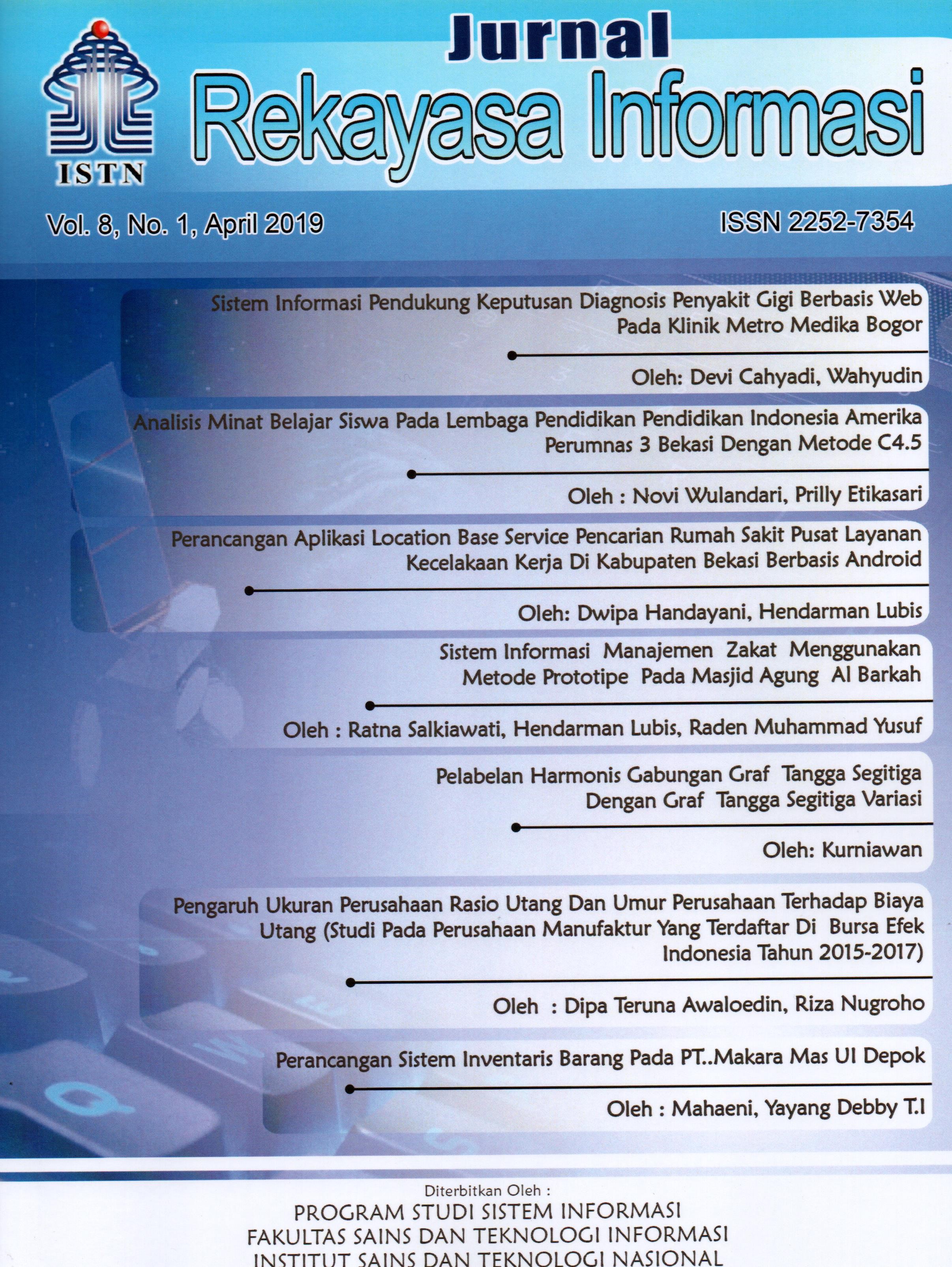 Jurnal Rekayasa Informasi (JRI)
